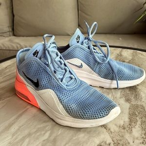 Nike Air Max Motion 2 Aluminum Blue Pink C16518-400 Ladies Sneakers Size 8